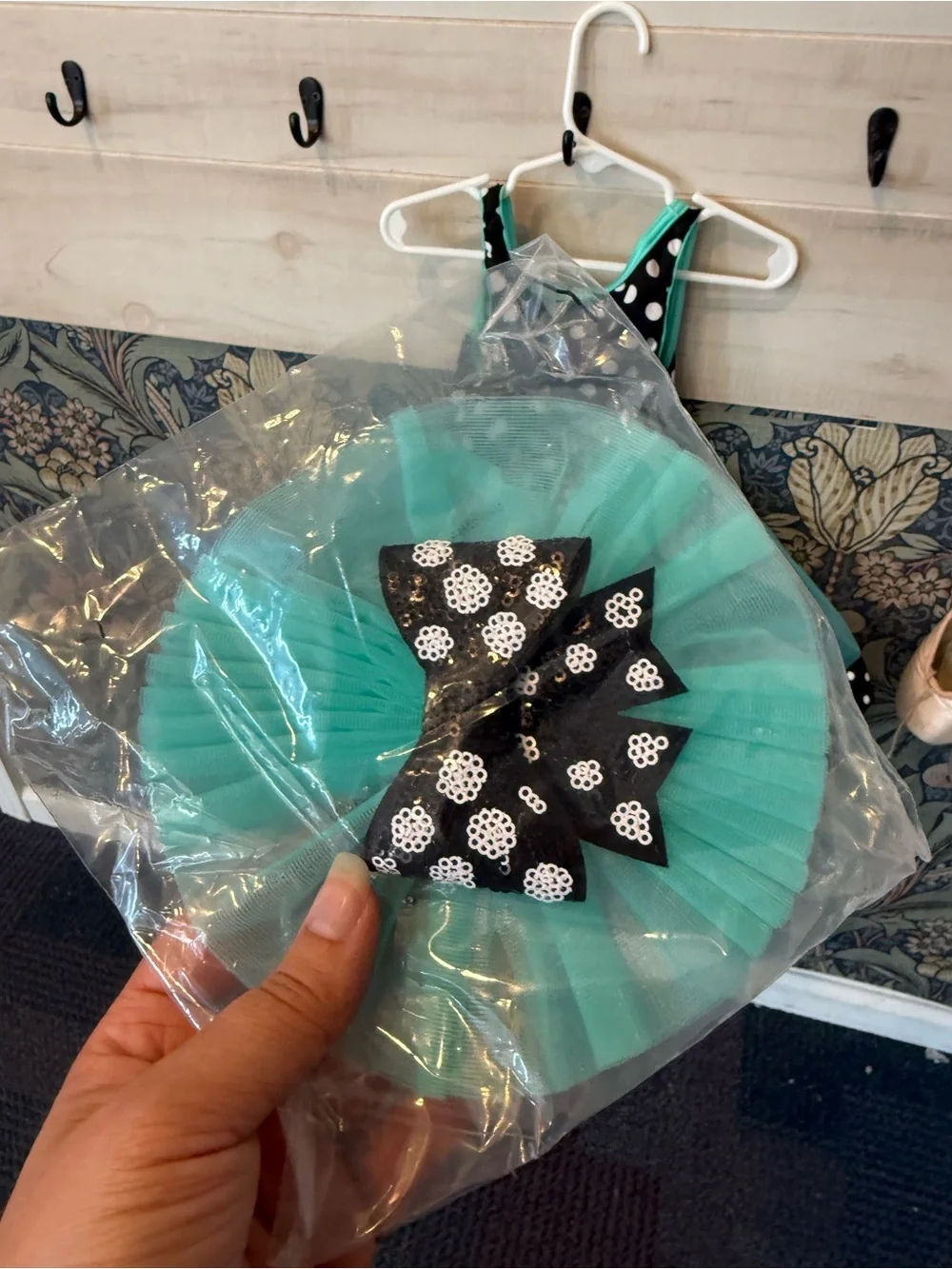 NEW! Weissman Oh You Beautiful Doll tap dance costume recital polka dot tutu